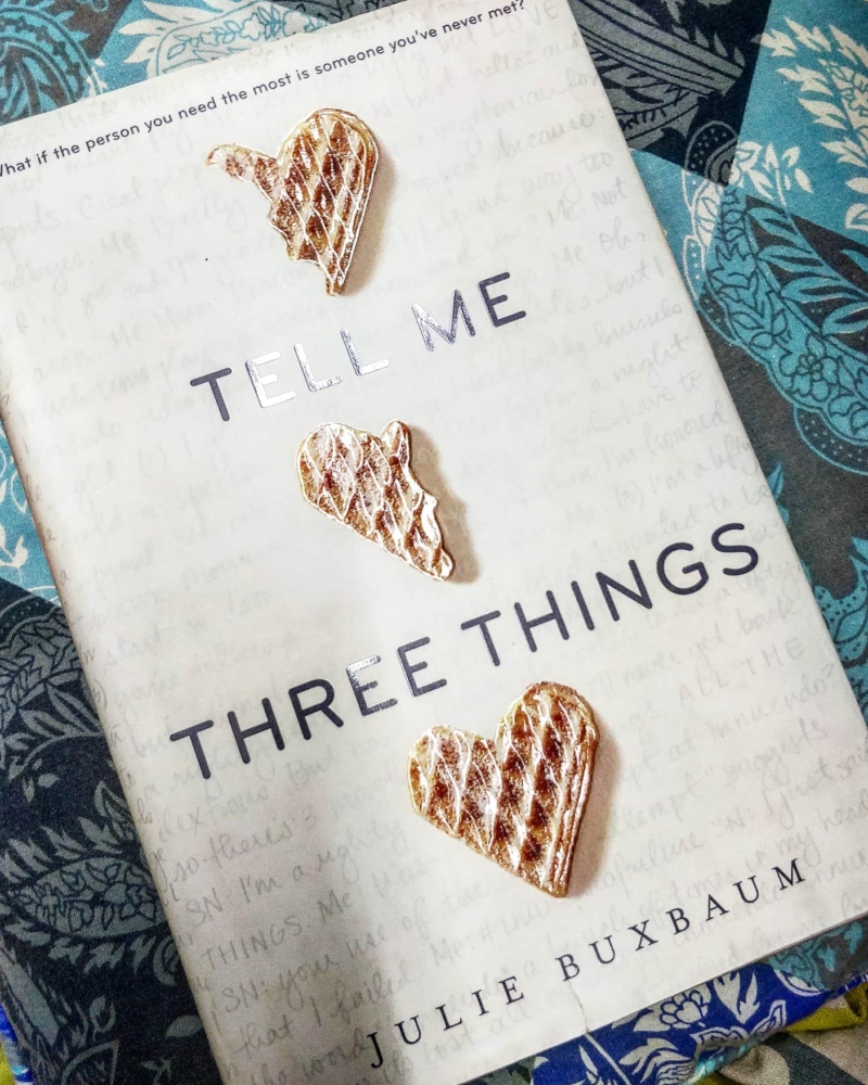 tell me 3 things julie buxbaum